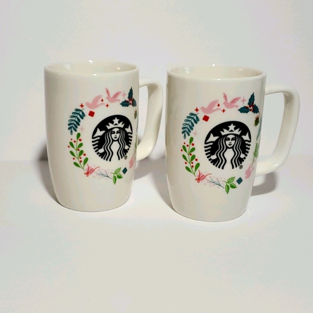 Starbucks Mini Coffee Mugs Set of 2